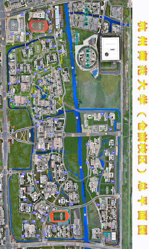 91制片
仓前校区地图